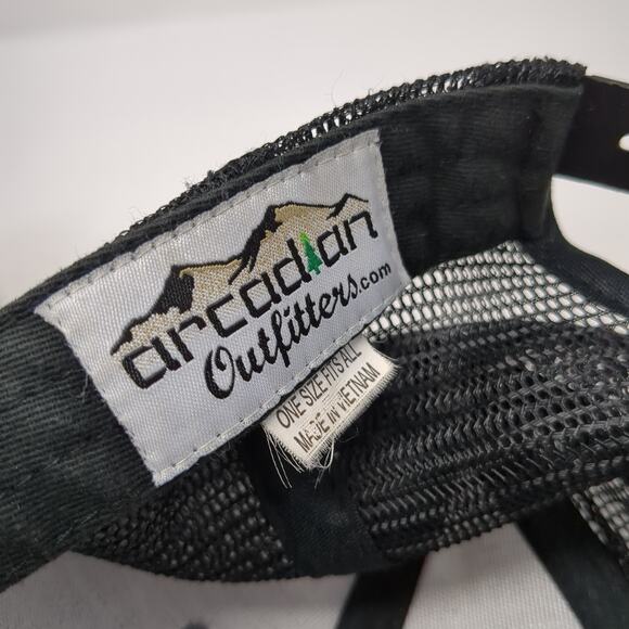 Were Full Idaho Snapback Trucker Hat Gray OS Adjustable Mesh Arcadian Outfitters - Picture 9 of 9